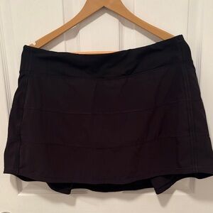 Lululemon Black Athletic Skort
